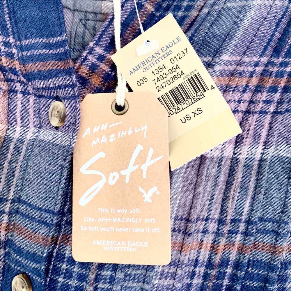 American Eagle Flannel (new!) - Picture 3 of 7